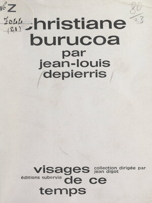 cover image of Christiane Burucoa
